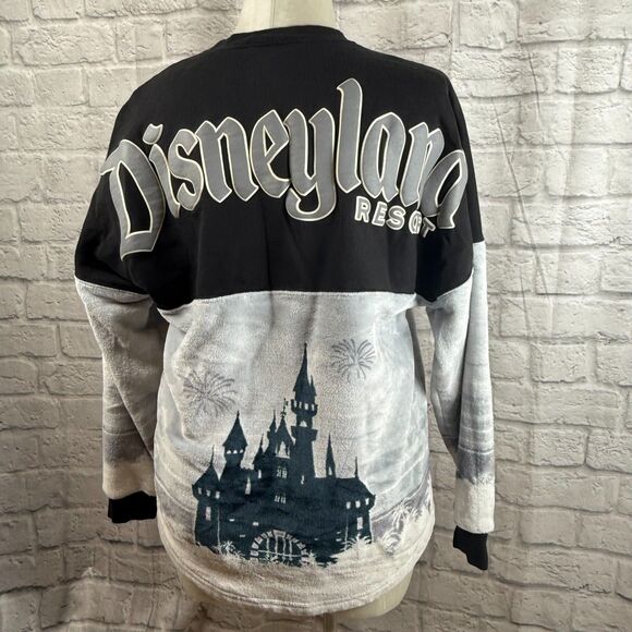 Disney Other - Disneyland Cinderella's Castle Adult Large Spirit Jersey Polar Fleece Pullover